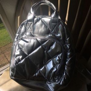 Shiny Sliver Backpack